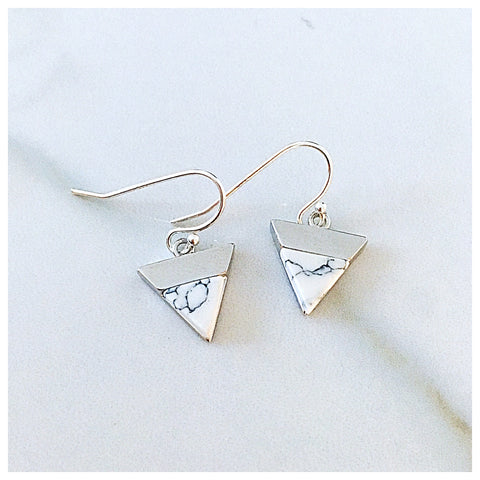 Howlite Earrings